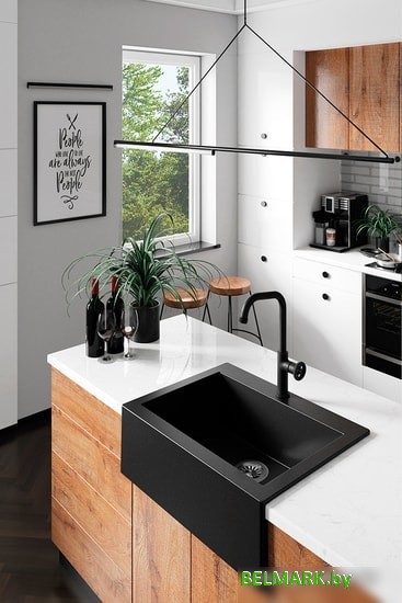 Кухонная мойка Laveo Komodo SBK 710A (черный) - фото2