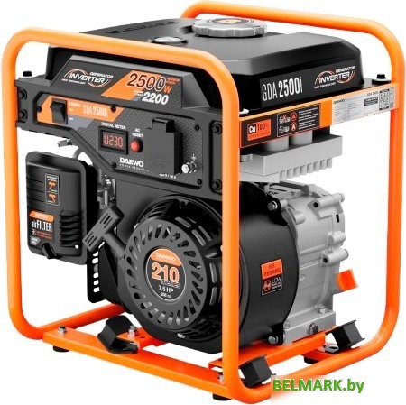 Бензиновый генератор Daewoo Power GDA 2500i8 - фото