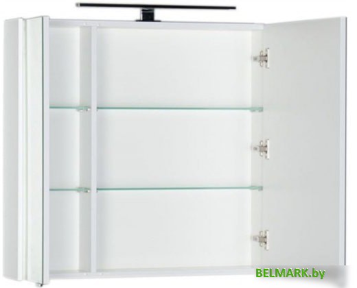 Aquanet Шкаф с зеркалом Латина 80 00179635 (белый) - фото2
