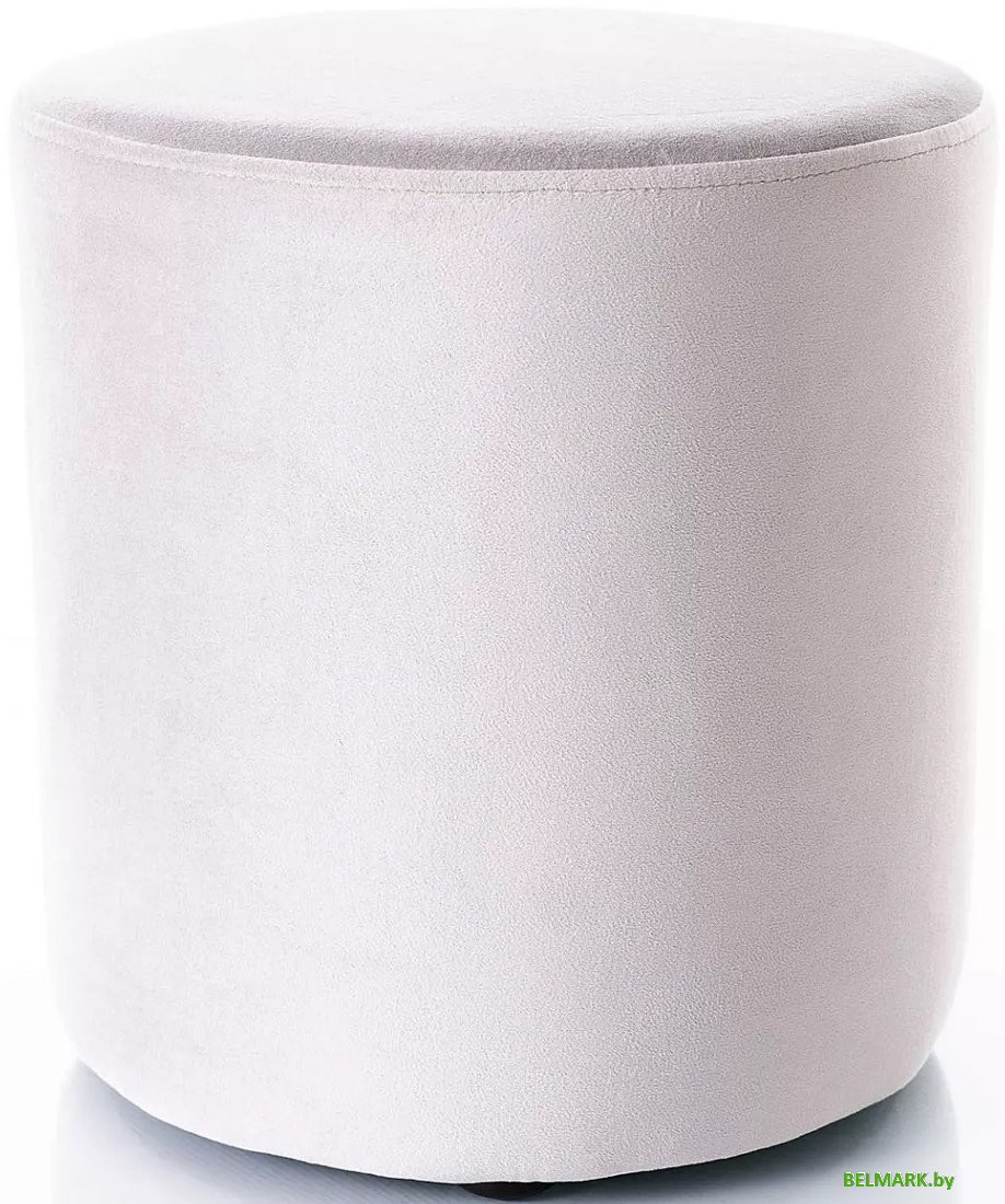 Пуфик Signal Doti C (Velvet Bluvel 03 светло-серый) - фото