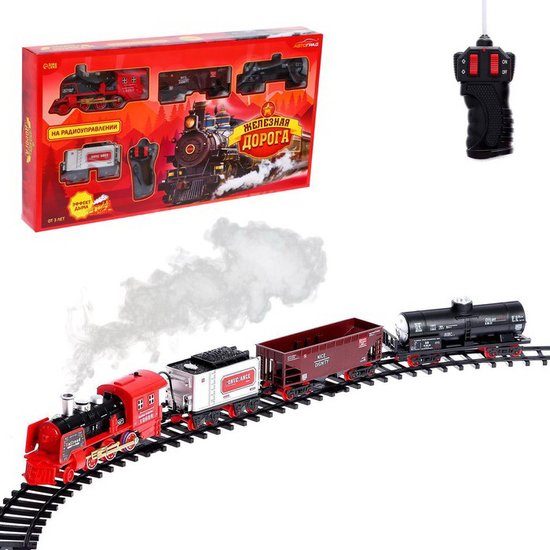 Набор железной дороги Автоград Скорый поезд 6582203 - фото