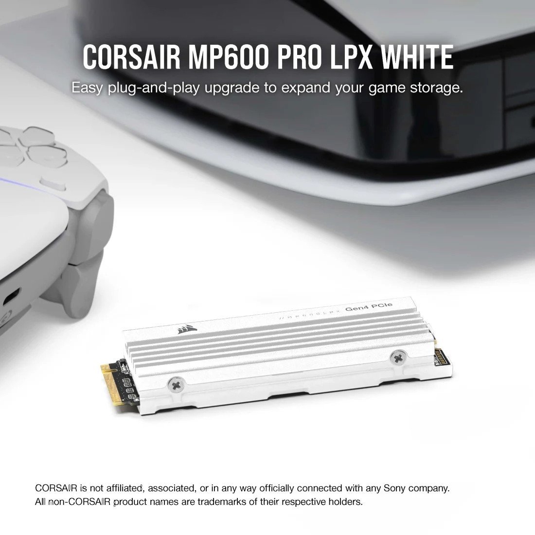 SSD Corsair MP600 Pro LPX 4TB CSSD-F4000GBMP600PLPW - фото2