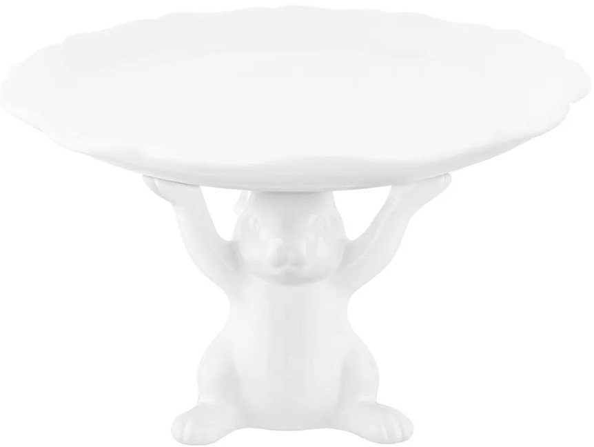 Блюдо Elan Gallery Кролик на подставке 340069 - фото2