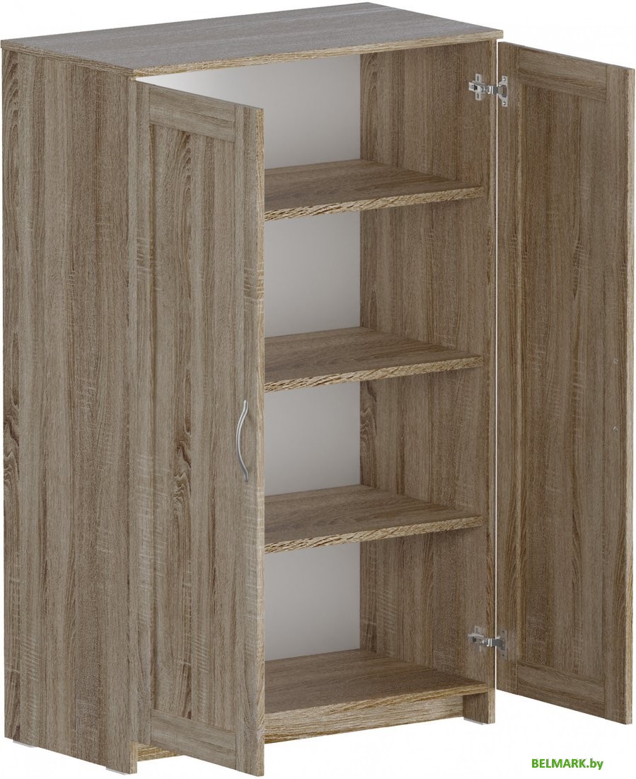 Тумба Mio Tesoro Сириус 2 двери 78x123 2.02.03.310.3 (дуб сонома) - фото2