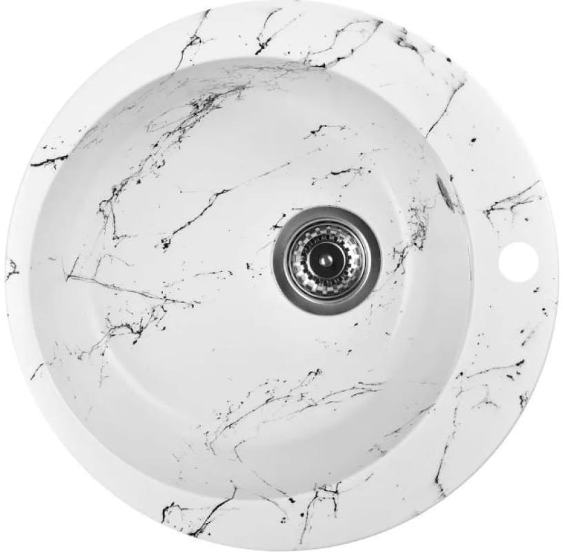 Кухонная мойка Wisent WA04-12 (с сифоном GER013) - фото