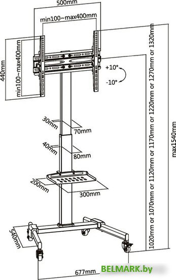 Кронштейн Ultramounts UM252 - фото2