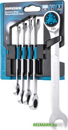 Набор ключей GROSS 14858 (5 предметов) - фото