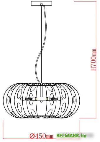 Подвесная люстра Rivoli Mitzi 4079-203 Б0047918 - фото2