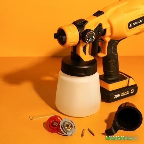 Краскораспылитель Deko DKSG20K2 (с 1-им АКБ) - фото2