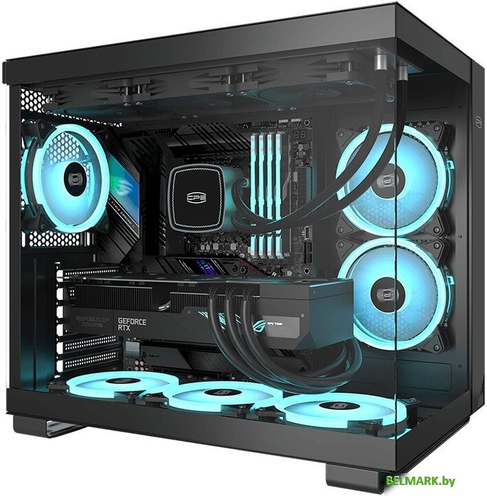 Корпус PCCooler C3 T500 ARGB (черный) - фото2