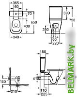 Бачок для унитаза Roca The Gap 734147000Y - фото2