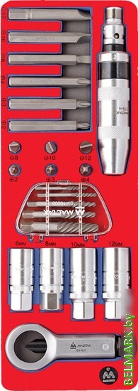 Универсальный набор инструментов Мастак 5-19424 (24 предмета) - фото