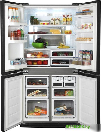 Многодверный холодильник Sharp SJ-EX98FSL - фото2