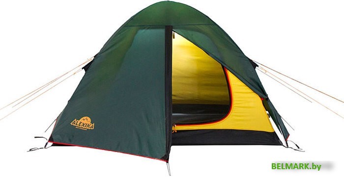 Треккинговая палатка AlexikA Scout 3 Fib (зеленый) - фото