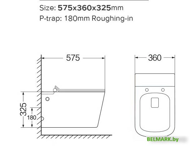 Унитаз подвесной SantiLine SL-5032 - фото2