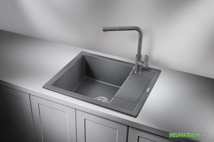Кухонная мойка Granula GR-6002 (графит) - фото2