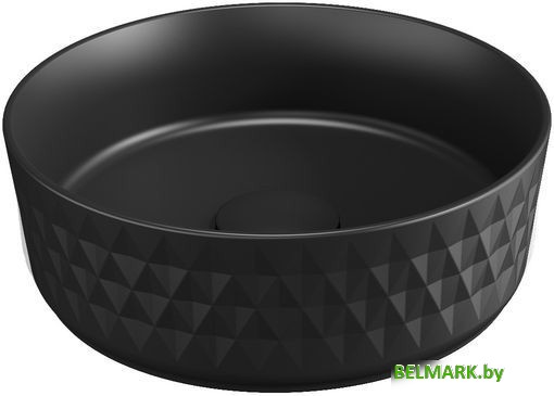Умывальник Allen Brau Fantasy Romb 36 4.11033.31 черный матовый - фото