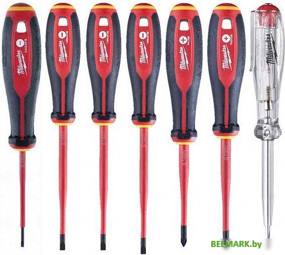 Набор отверток Milwaukee 4932478739 (7 предметов) - фото