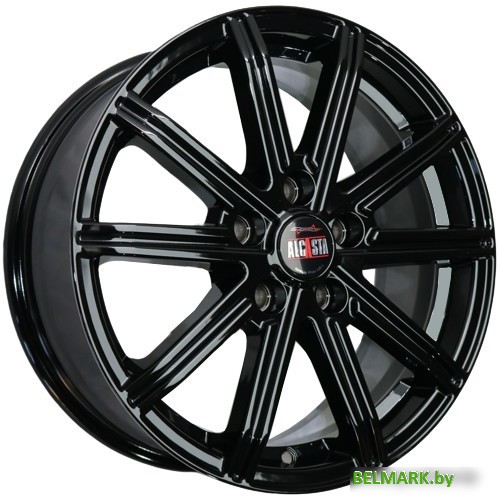 Литые диски Alcasta M64 16x6.5" 5x108мм DIA 63.3мм ET 45мм black - фото