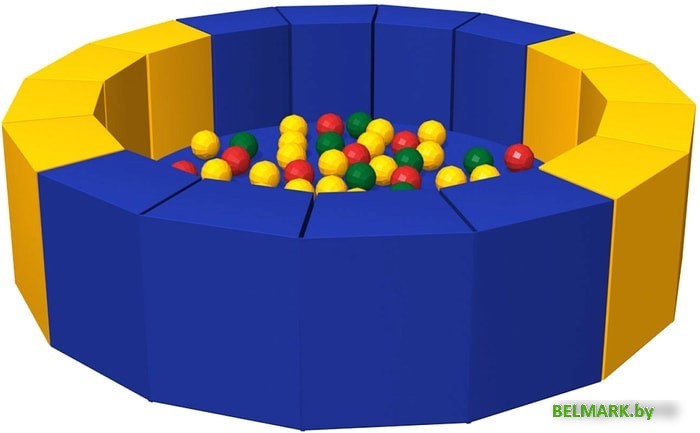 Сухой бассейн Romana ДМФ-МК 14.19.01 (300 шариков) - фото