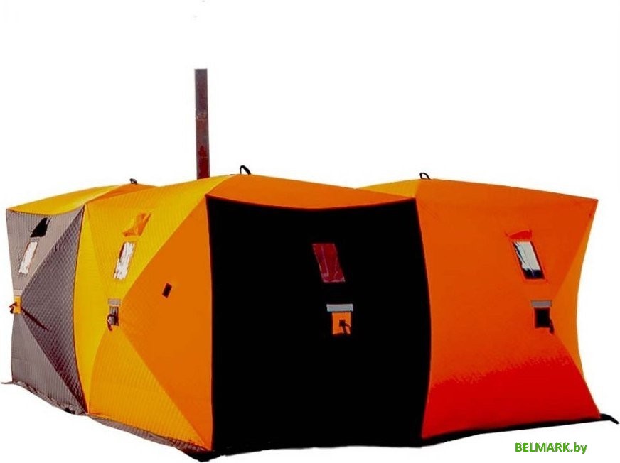 Палатка для зимней рыбалки Ex-Pro Winter 4 7EXW4BO (черный/оранжевый) - фото2