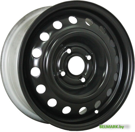 Штампованные диски TREBL 8667T 16x6.5" 5x112мм DIA 57.1мм ET 46мм black - фото