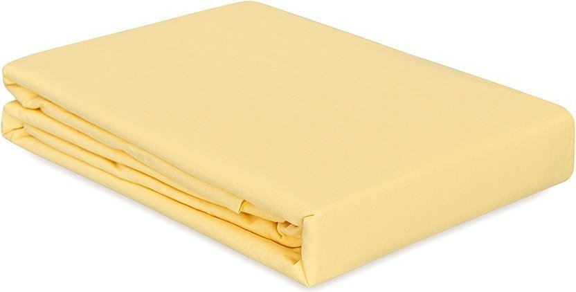 Постельное белье Tkano Essential TK24-FS0030 на резинке (светло-желтый) - фото2