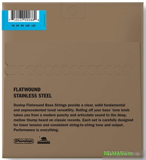 Струны для гитары Dunlop Manufacturing DBFS45125 Flat - фото2