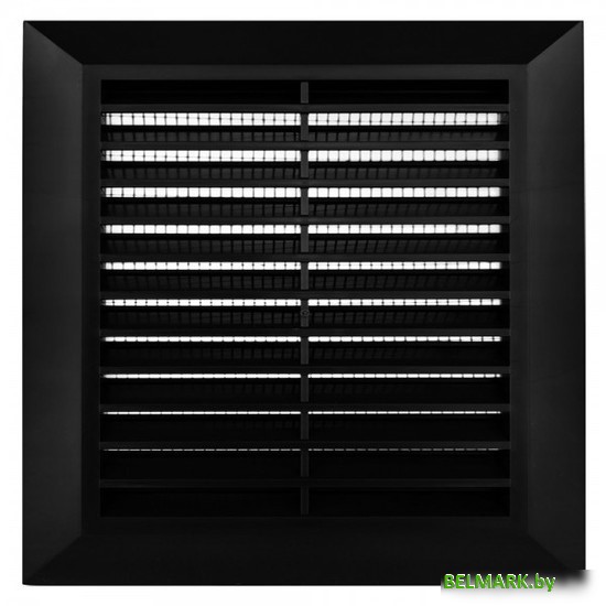 Вентиляционная решетка Awenta Classic T40CZ 17x17 (черный) - фото2
