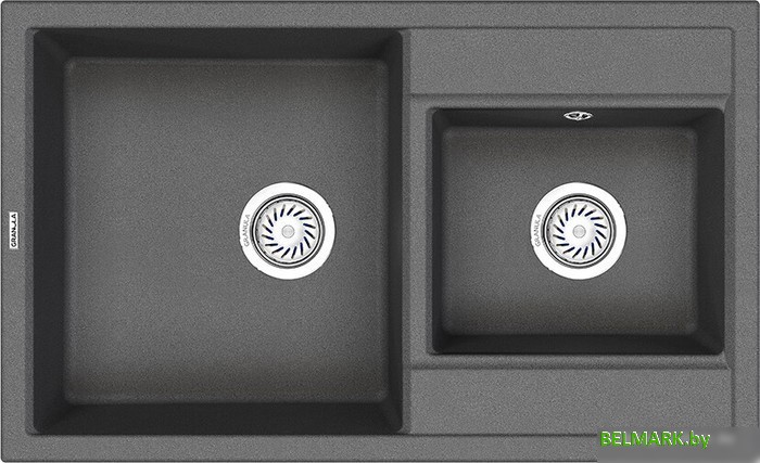 Кухонная мойка Granula GR-8201 (графит) - фото