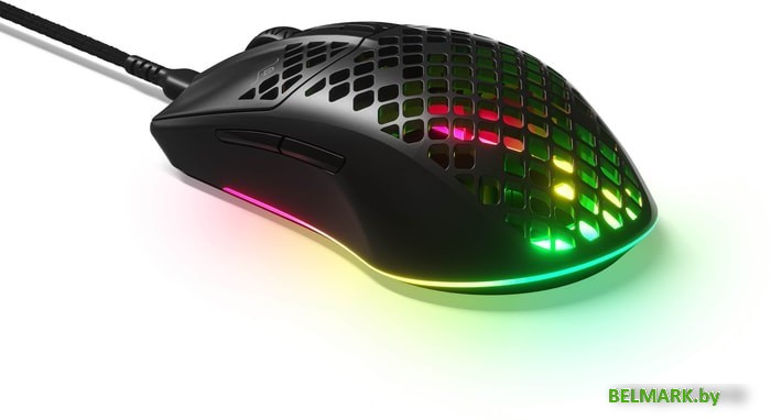 Игровая мышь SteelSeries Aerox 3 2022 Edition (черный) - фото2