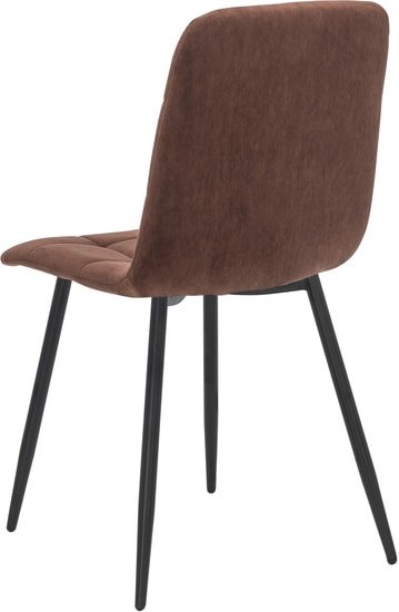 Стул Leset Скай LST00158-19 (велюр, шоколад/черный) - фото2