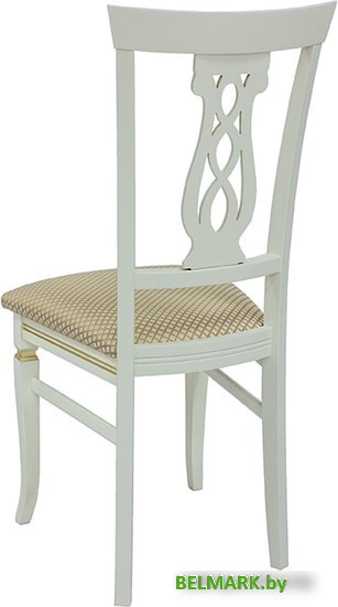 Стул Leset Юта (слоновая кость/патина золото/жаккард патина золотой) - фото2