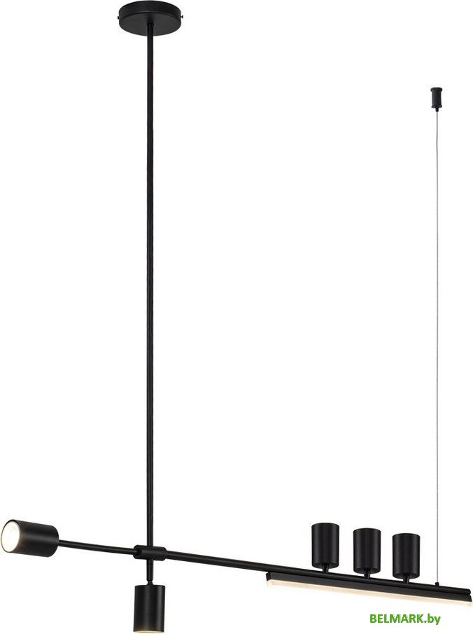 Подвесная люстра Kinklight Рия 07618-120.19 (черный) - фото