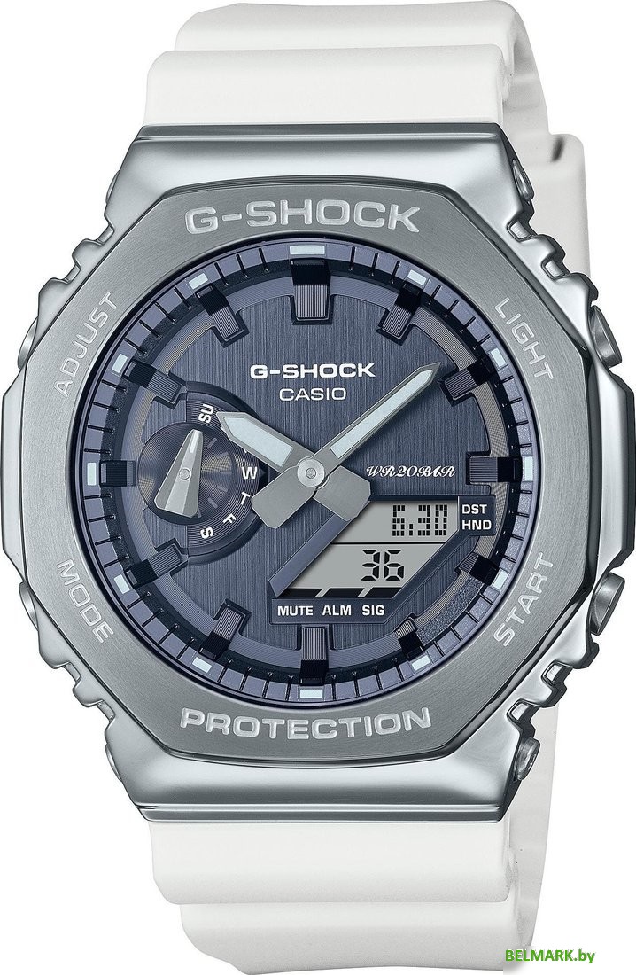 Наручные часы Casio G-Shock GM-2100WS-7A - фото