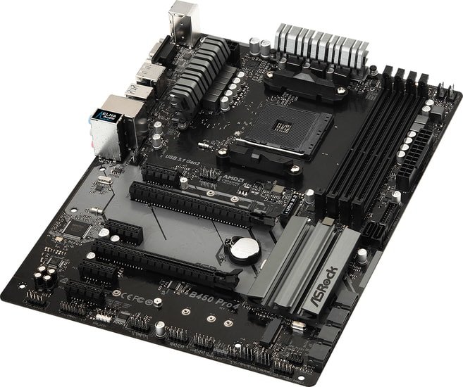 Материнская плата ASRock B450 Pro4 - фото2