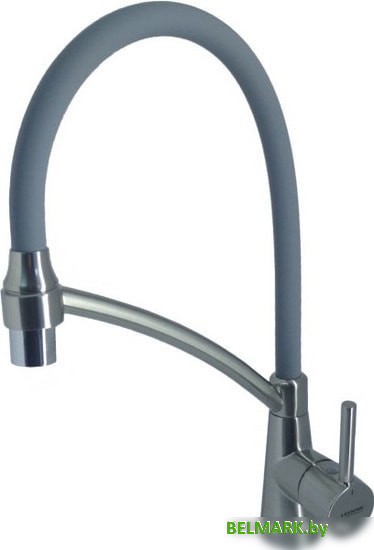 Смеситель Ledeme L4399A-9 (сатин/серый) - фото