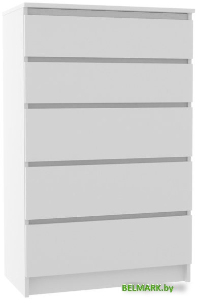 Комод ДСВ Мори МК 700.5 (белый) - фото