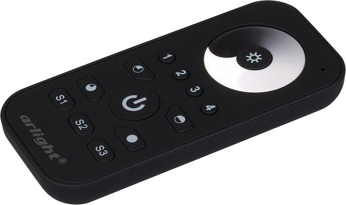 Пульт управления Arlight SR-2819 SR-2819S-DIM (диммер 4 зоны) 018302 - фото