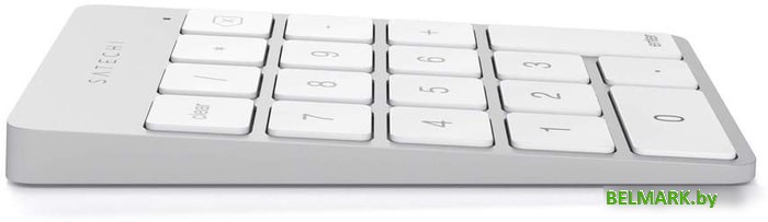 Цифровой блок Satechi Aluminum Slim Rechargeable Bluetooth Keypad (серебристый) - фото2