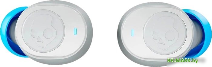 Наушники Skullcandy Jib True (светло-серый/синий) - фото2