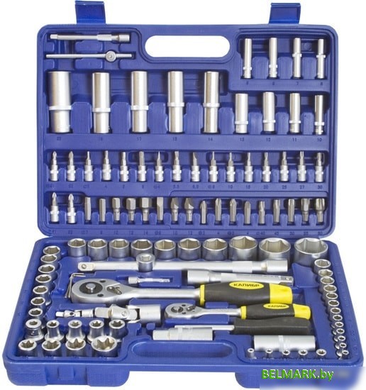 Универсальный набор инструментов Калибр НСМ-108 (108 предметов) - фото