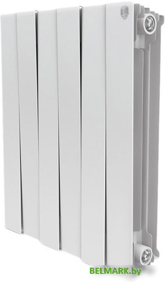 Биметаллический радиатор Royal Thermo PianoForte 500 Bianco Traffico (8 секций) - фото