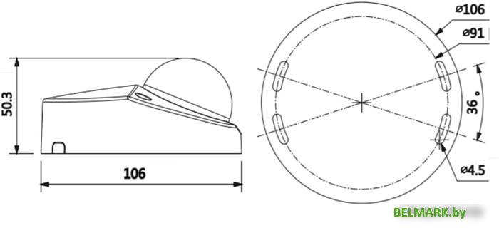 IP-камера Dahua DH-IPC-HDBW4431FP-AS-0360B-S2 - фото2