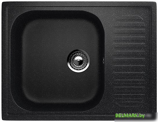 Кухонная мойка Ulgran U-202 (черный) - фото