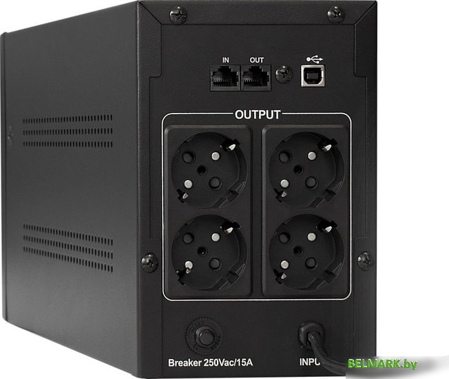 Источник бесперебойного питания ExeGate SpecialPro UNB-2200.LED.AVR.4SH.RJ.USB EP285527RUS - фото2