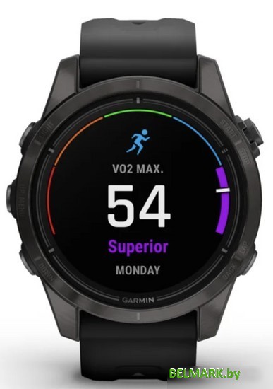 Умные часы Garmin Epix Pro Gen 2 Sapphire 42 мм (карбоново-серый титан/черный) - фото2