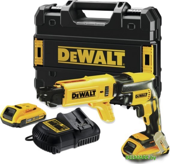 Шуруповерт DeWalt DCF620D2K (с 2-мя АКБ, кейс) - фото2