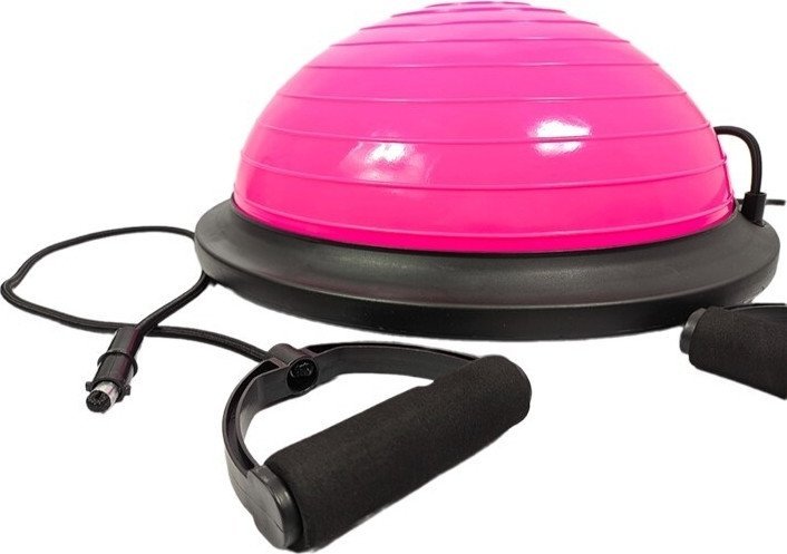 Балансир Ametist Bosu Ball (розовый) - фото2