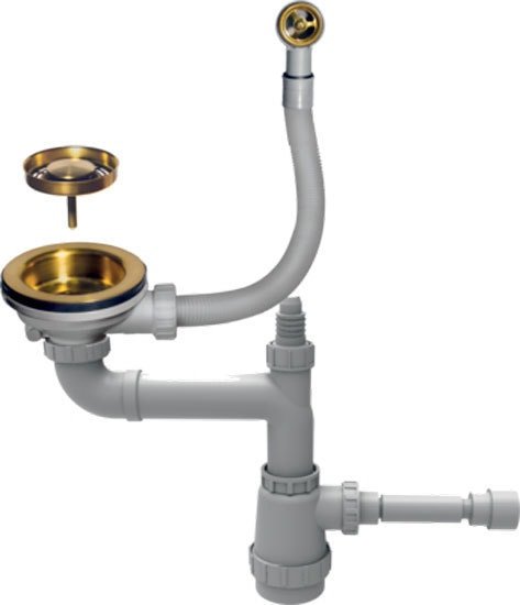 Сифон Omoikiri WK-1-R G - фото